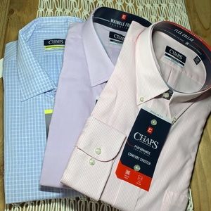 Chaps Casual/Dress Shirts Bundle